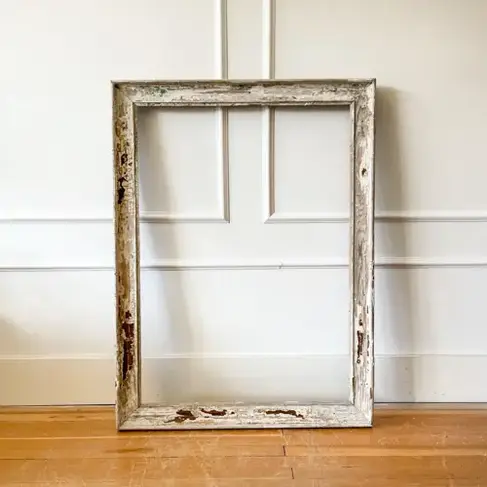 Antique Large Wood Frame