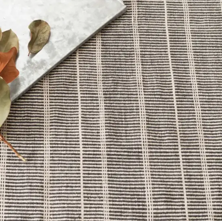 Samson Black Indoor/Outdoor Rug (2x3 and 3x5 in-stock)