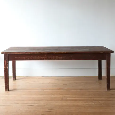 Antique Rustic Burgundian Table