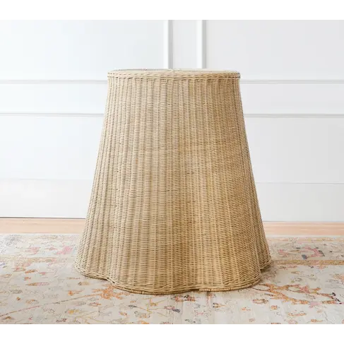 Context Natural Rattan Side Table