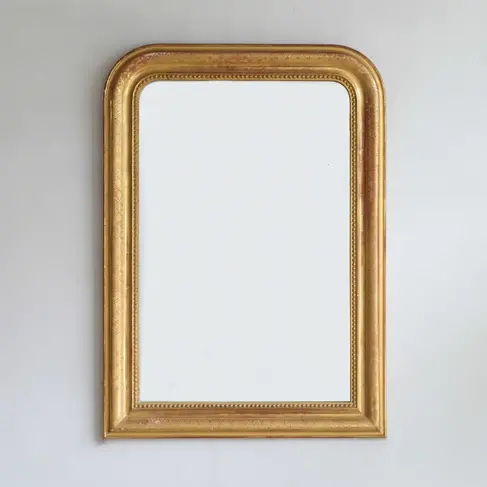 Vintage Louis Philippe Gilt Mirror 35" x 25" (warehouse item)