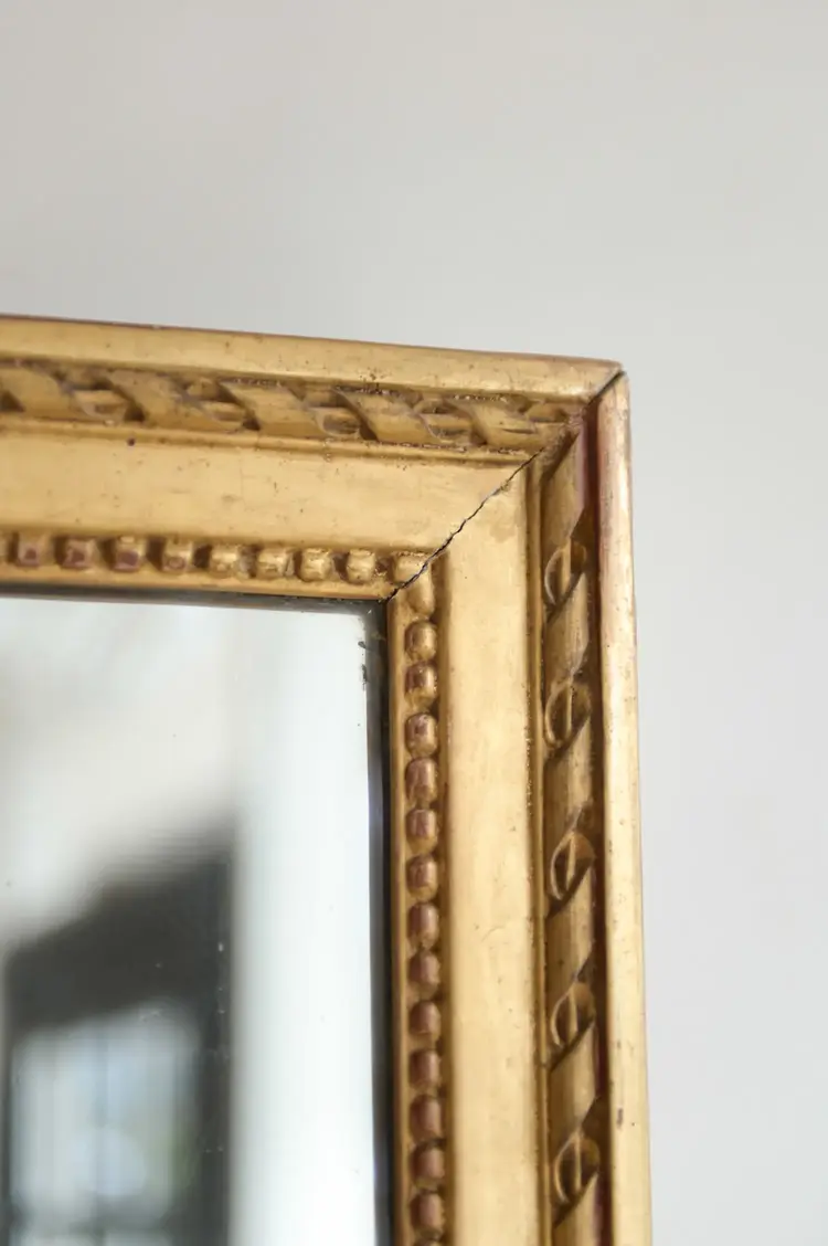 Antique Louis XVI Gilt Mirror