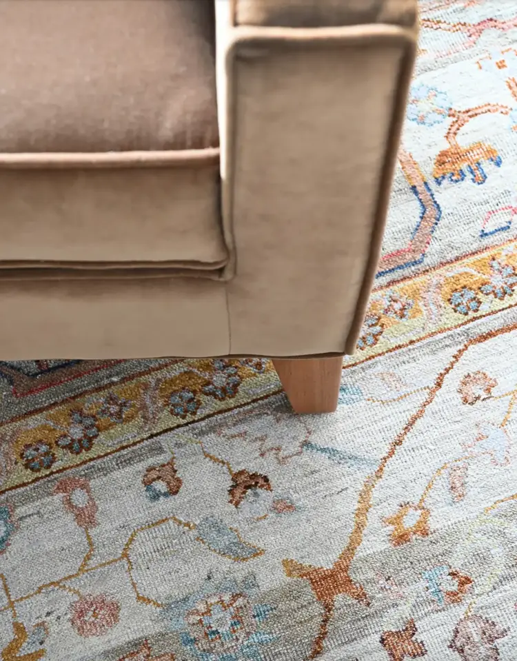 Someplace in Time Wool Rug in Parchment