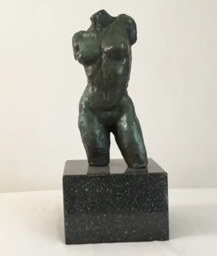 Lucia Study bronze sculpture by Lynn Falconer