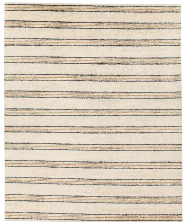 Ischia Hand-Knotted Wool Rug in Fieldstone 01