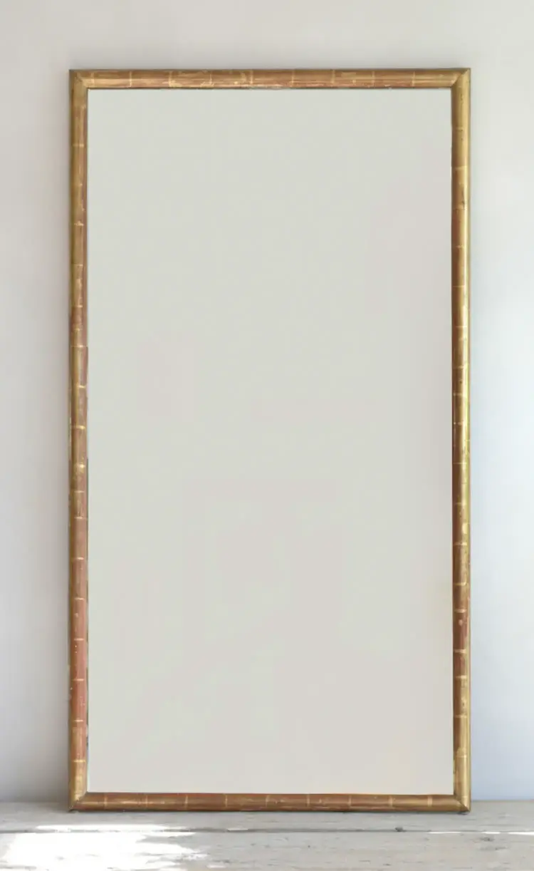 Antique Simple Frame Gilt Mirror (warehouse item)