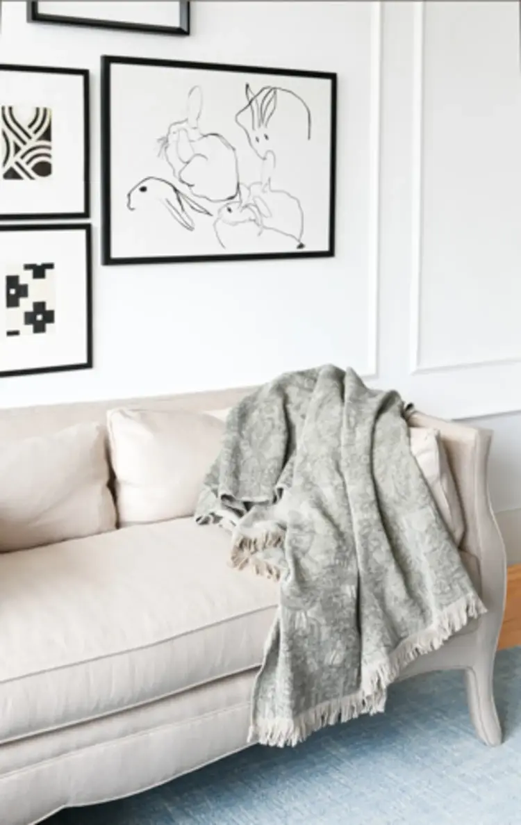 Savery Throw Blanket in Mink
