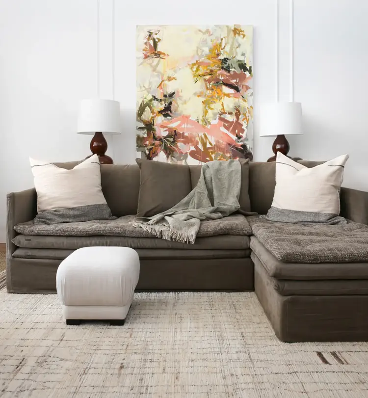 Savery Throw Blanket in Mink