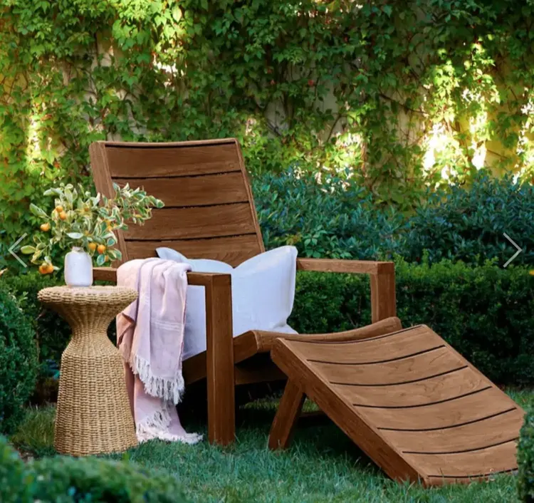Viv Outdoor Drinks Table - faux wicker