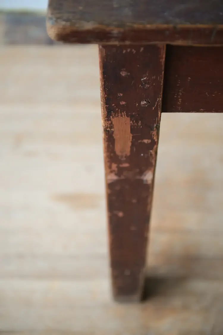 Antique Rustic Dining Table from Burgundy, France