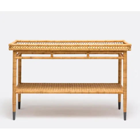 Sarah Rattan Console Table