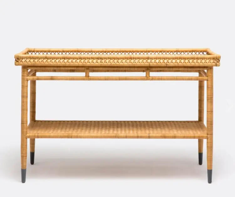 Sarah Rattan Console Table