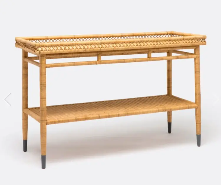 Sarah Rattan Console Table