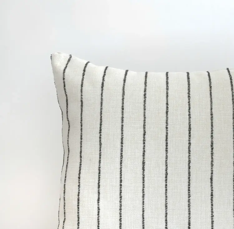 Bérengère Leroy Casbah Striped Cushion - Indoor/Outdoor Fabric