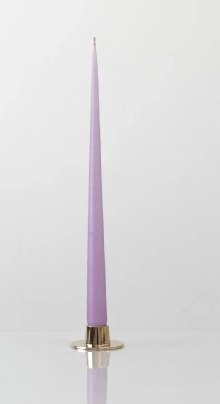 E&E Taper Candle set of 2 - Spring 2026