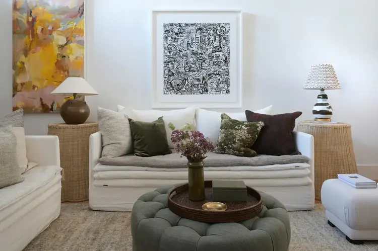 Scalamandré Ridge Edge Cushion