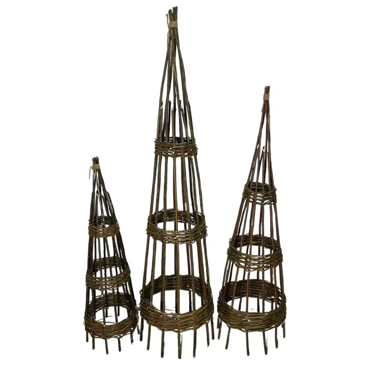 Willow Cone Trellis set