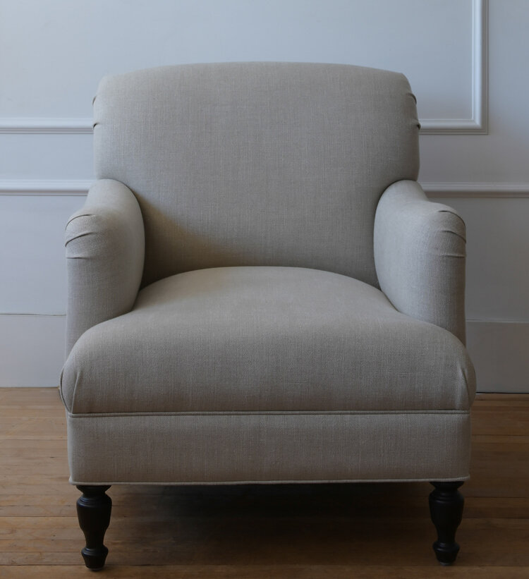 Cotswolds Chair by Gild & Co. in Solid Linen