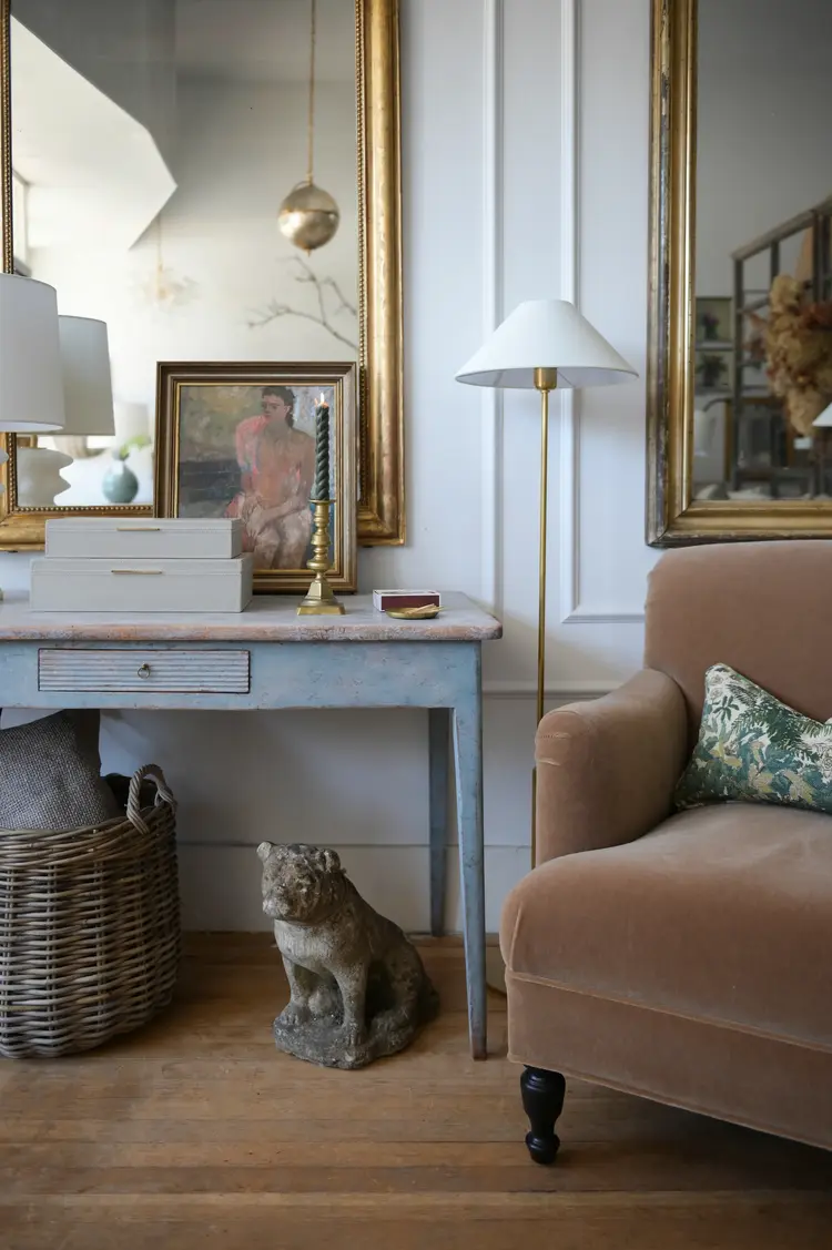 Antique Swedish Table or Desk