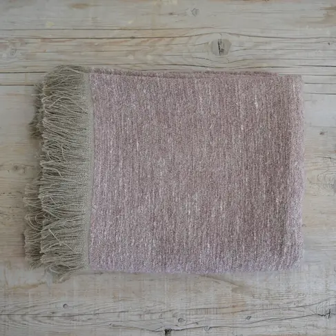 Nash Throw Blanket in Lavender
