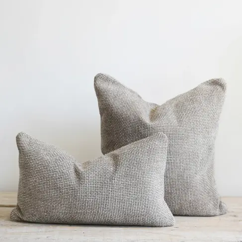 Bérengère Leroy Zahara Ciment Cushion