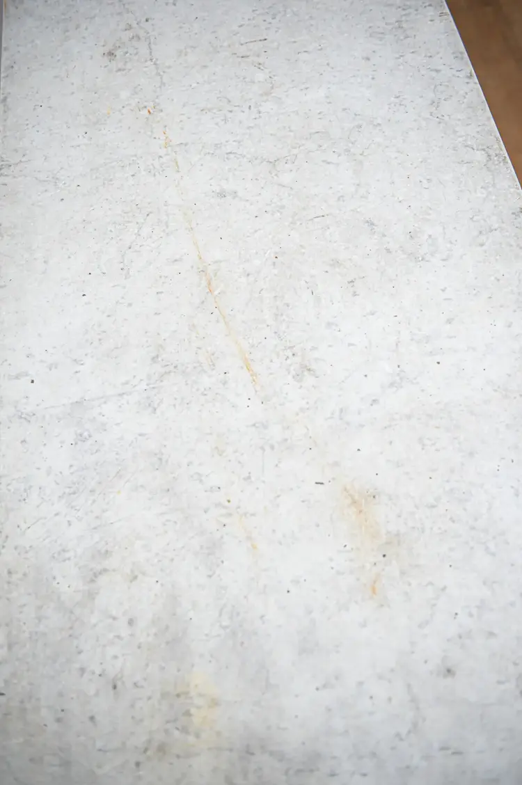 Antique French Marble Top Garden or Conservatory Table