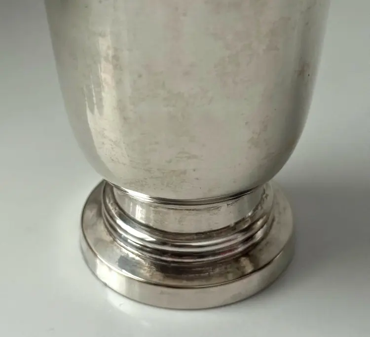 Antique Silver-Planted Julep Cup / Vase