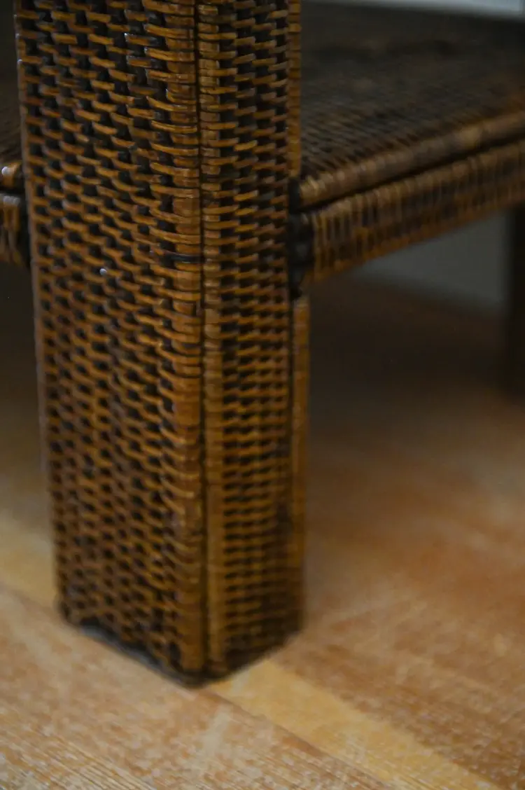 Rattan Console Table