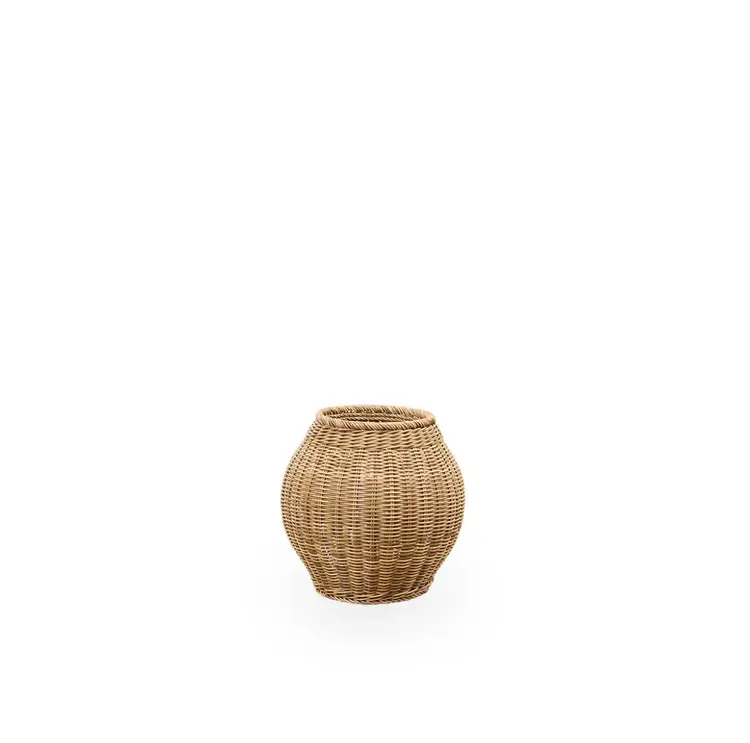 Ellis Outdoor Basket Planter - Weather-Resistant