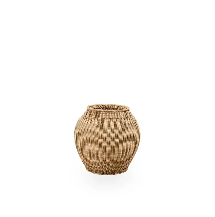 Ellis Outdoor Basket Planter - Weather-Resistant