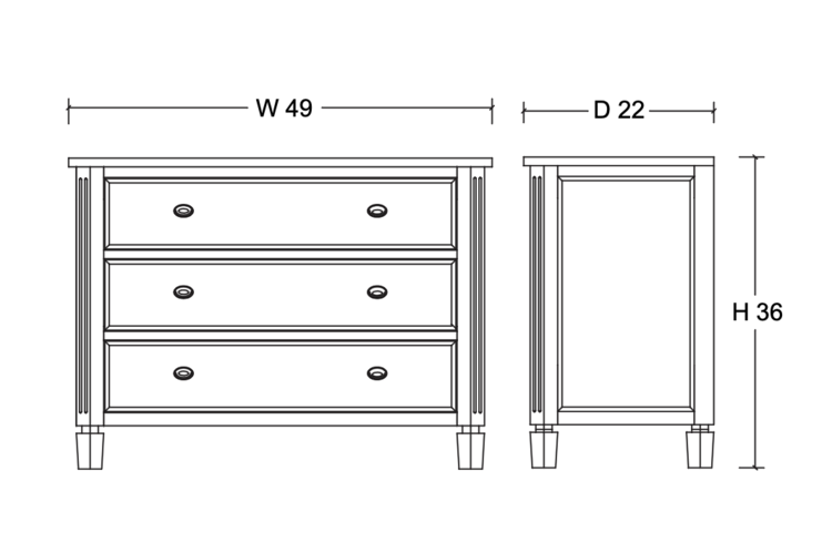Swedish Style Dresser