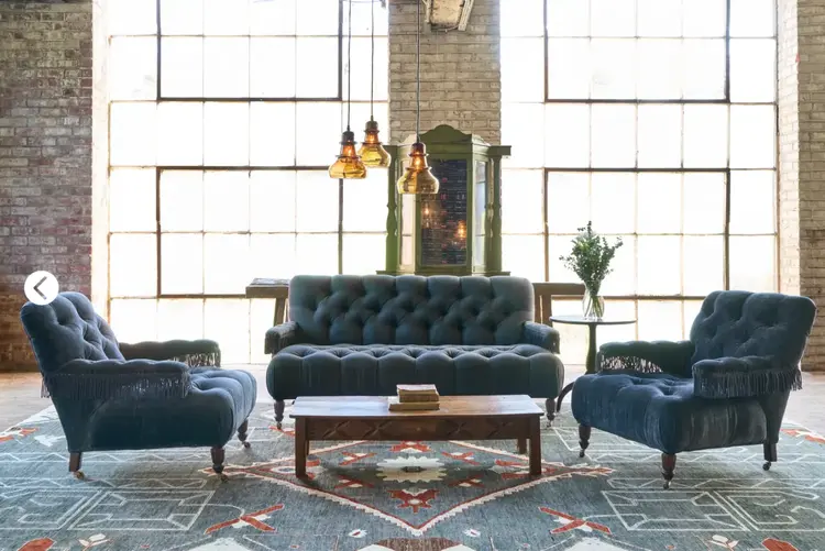 John Derian Coop Sofa by John Derian