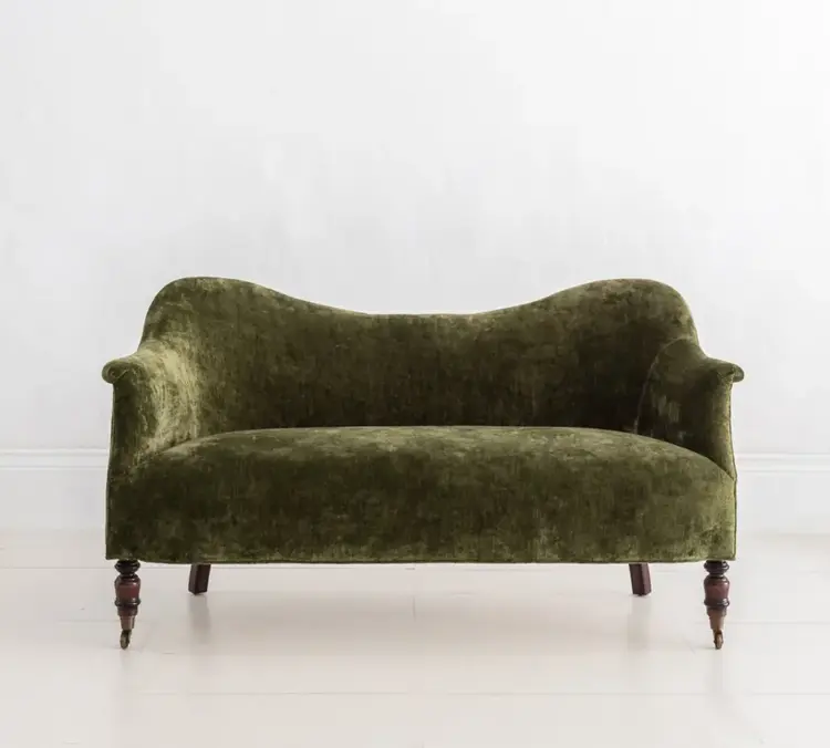 Dromedary Loveseat Sofa by John Derian