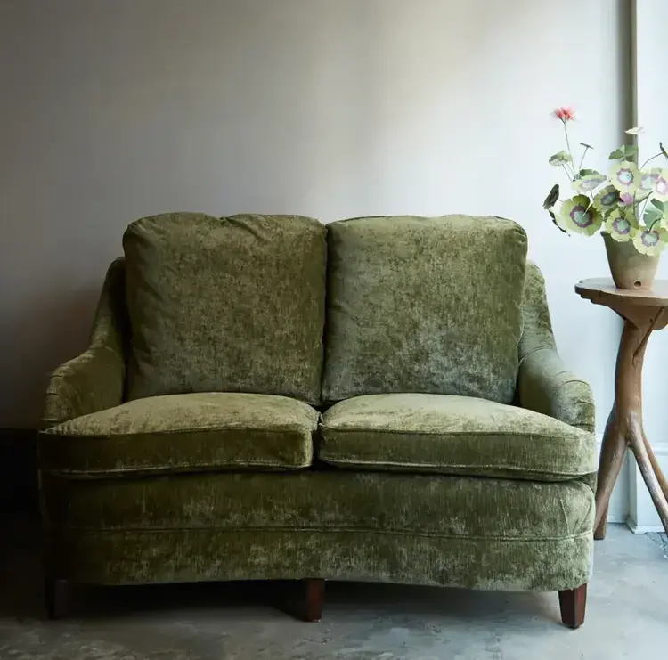 John Derian Hedge Loveseat by John Derian