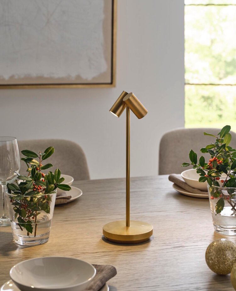 Doppia Accent Rechargeable Table Lamp