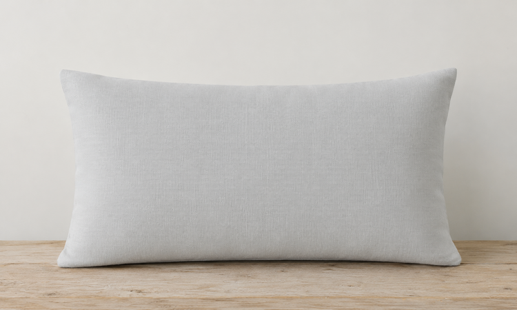 Bérengère Leroy Capri Linen Cushion - Vert de Gris