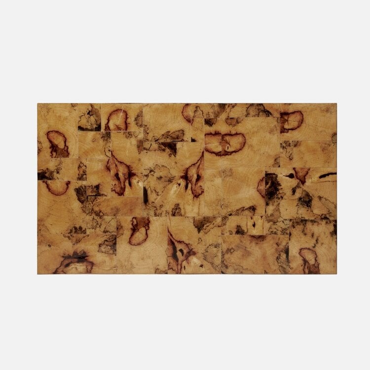 Giulio Coffee Table - tamarind burl