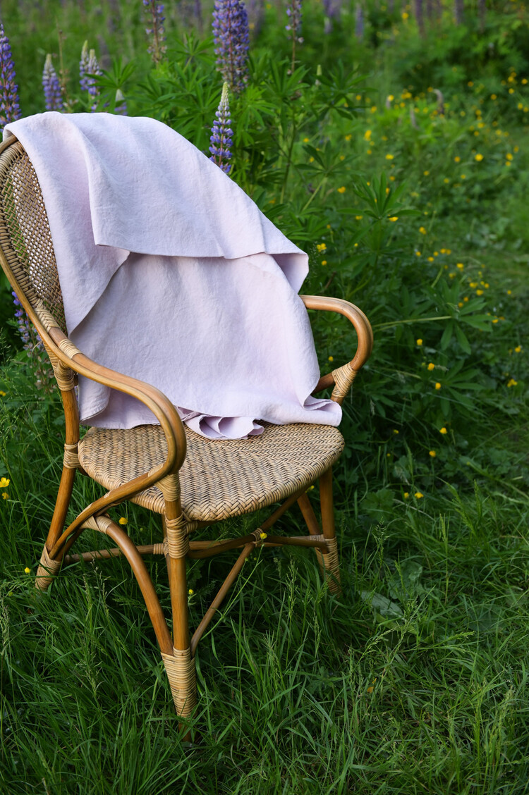 Lilac French Linen Tablecloth