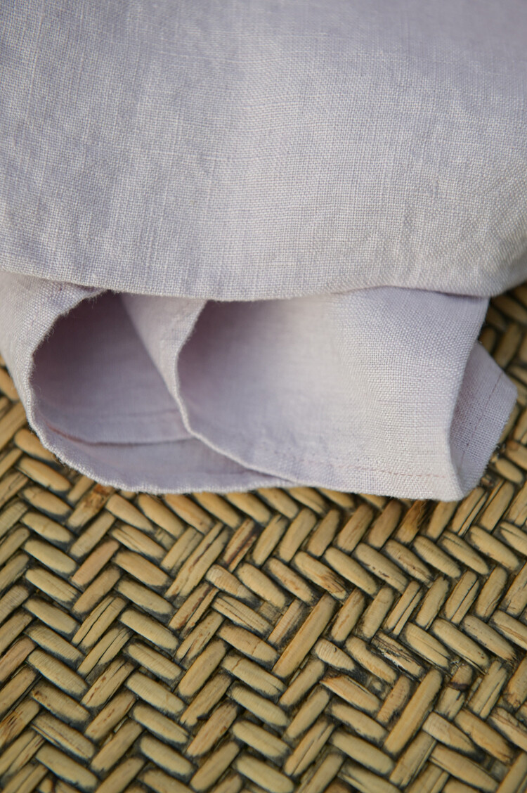 Lilac French Linen Tablecloth
