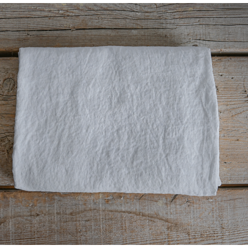 Pearl Grey French Linen Tablecloth (multiple sizes)