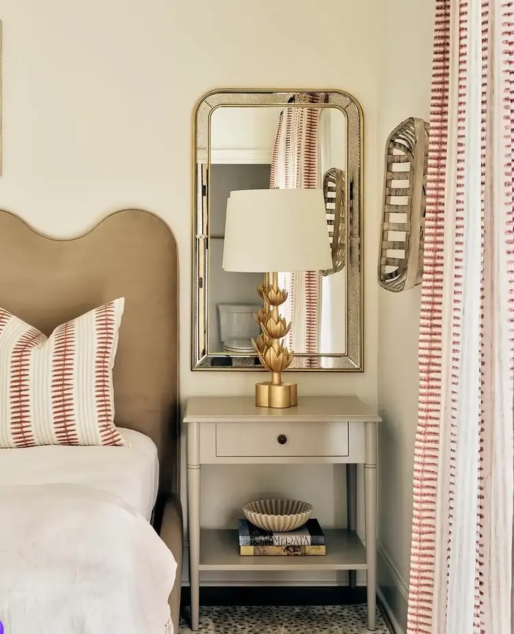 Ruby Side Table or Nightstand