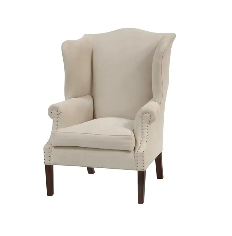 Thorn Tail Wingback Chair by John Derian