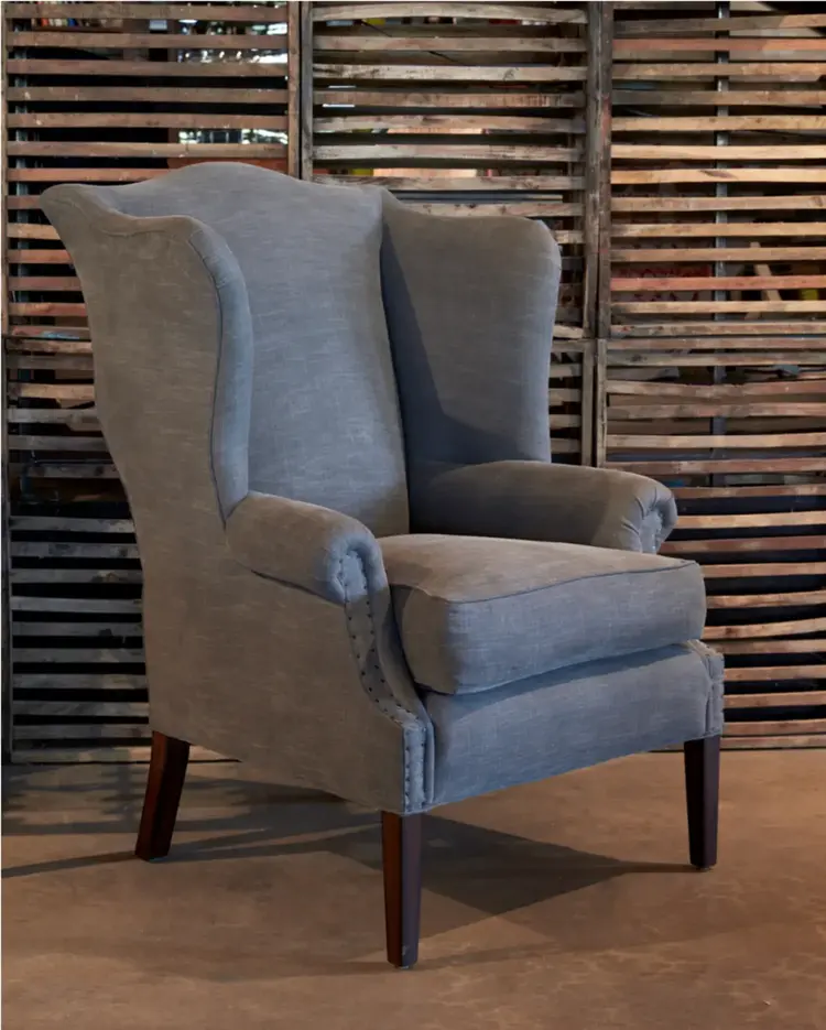 Thorn Tail Wingback Chair by John Derian
