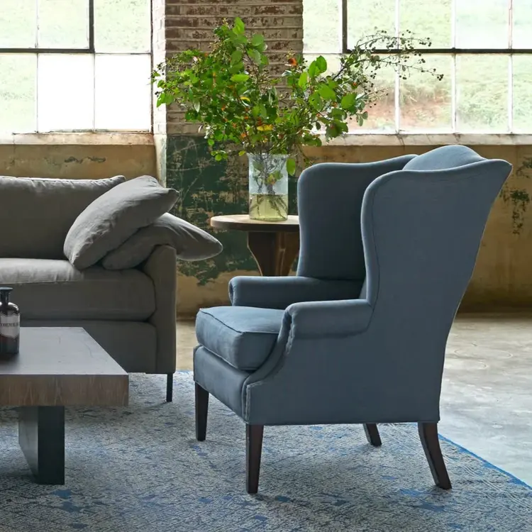 Thorn Tail Wingback Chair by John Derian