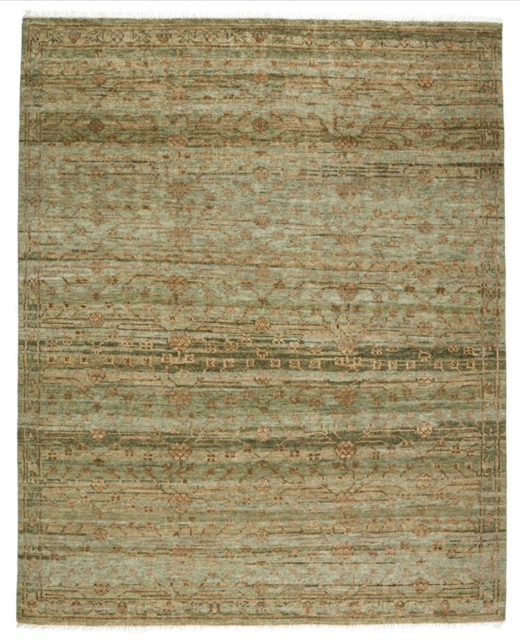 Jinsen Ziba Hand-Knotted Wool Rug (3x10 in stock)