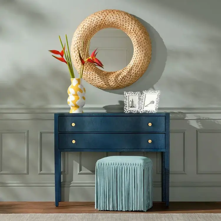 Hallie Stool - Suede