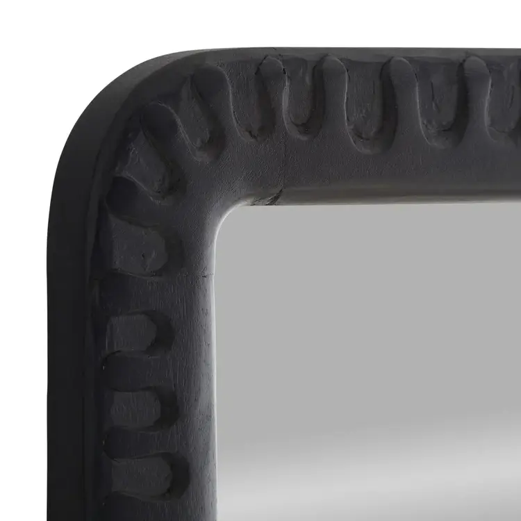 Gregory Mirror in Ebony Mango Wood