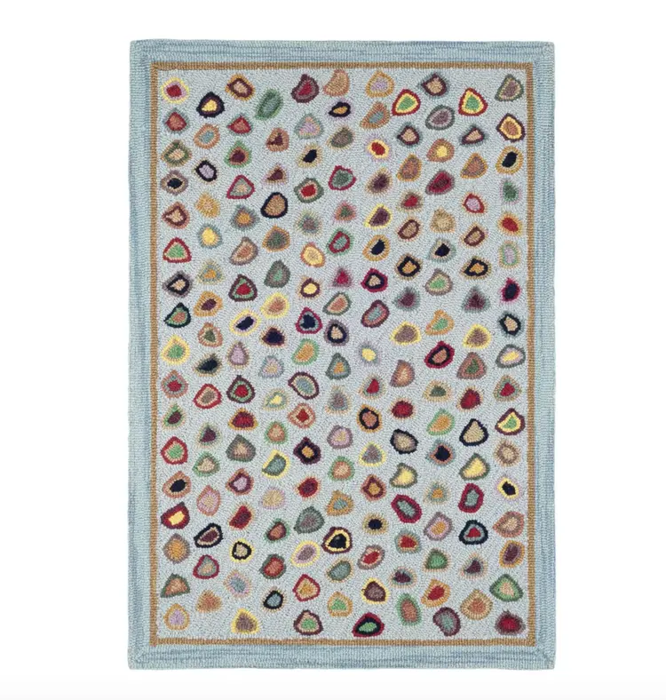 Cat's Paw Micro Hooked Wool Rug