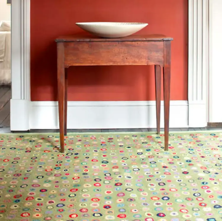 Cat's Paw Micro Hooked Wool Rug
