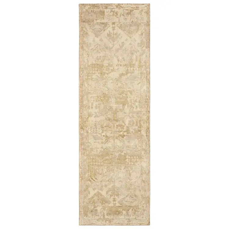 Eden Hand-Knotted Wool Rug  (3x10 in stock)
